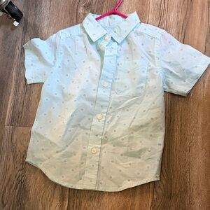 The Children's Place Light Blue Button Down Shirt 2t rack